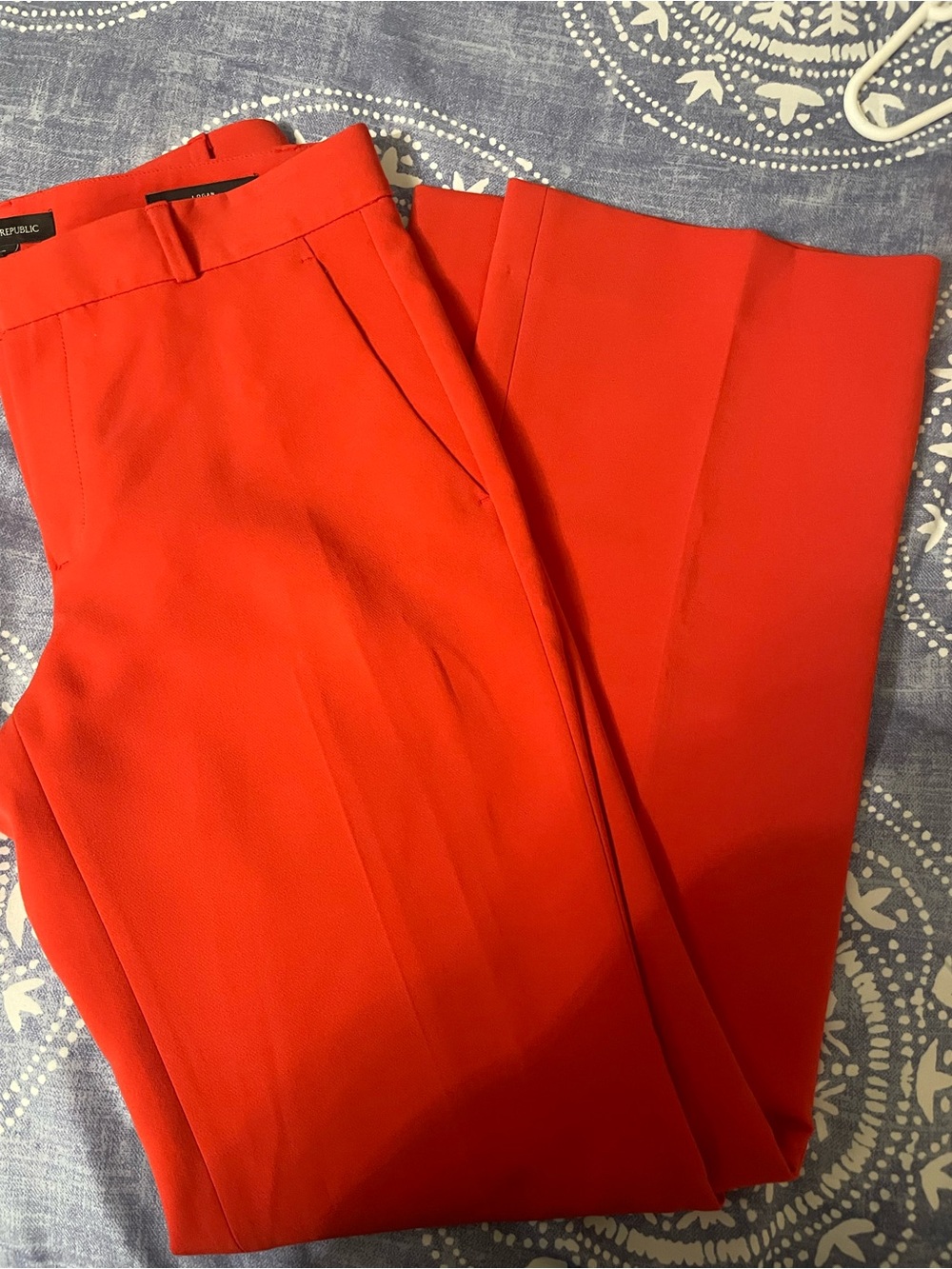 Banana Republic Red Logan Dress Pants